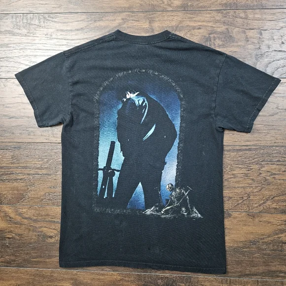 Post Malone Hollywood's Bleeding Album Artwork Black Graphic T-shirt Size Medium - Picture 2 of 9